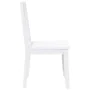 Sillas de comedor 2 unidades madera maciza de caucho blanco von , Essstühle - Ref: Foro24-4102400, Preis: 103,29 €, Rabatt: %