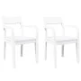 Sillas de comedor 2 unidades madera maciza de caucho blanco von , Essstühle - Ref: Foro24-4102513, Preis: 176,07 €, Rabatt: %