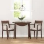 Sillas de comedor con cojines 2 uds madera maciza marrón caucho von , Essstühle - Ref: Foro24-4102507, Preis: 174,36 €, Rabat...