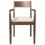 Sillas de comedor con cojines 2 uds madera maciza marrón caucho von , Essstühle - Ref: Foro24-4102507, Preis: 174,36 €, Rabat...