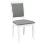 Sillas de comedor con cojines 2uds madera maciza blanco caucho von , Essstühle - Ref: Foro24-4102489, Preis: 176,79 €, Rabatt: %