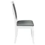 Sillas de comedor con cojines 2uds madera maciza blanco caucho von , Essstühle - Ref: Foro24-4102489, Preis: 176,79 €, Rabatt: %