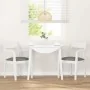 Sillas de comedor con cojines 2uds madera maciza blanco caucho von , Essstühle - Ref: Foro24-4102511, Preis: 173,86 €, Rabatt: %
