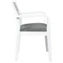Sillas de comedor con cojines 2uds madera maciza blanco caucho von , Essstühle - Ref: Foro24-4102511, Preis: 173,86 €, Rabatt: %