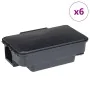 Trampas para ratones 6 uds. negro 22x12,5x7,5 cm de , Trampas para animales - Ref: Foro24-4106485, Precio: 25,74 €, Descuento: %