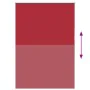 Estor Enrollable Opaco Rojo 90x150 cm Tela Ancho 85,7 cm by , Blinds and blinds - Ref: Foro24-4011776, Price: 18,65 €, Discou...