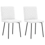 Sillas de comedor 2 unidades cuero sintético blanco von , Essstühle - Ref: Foro24-4101119, Preis: 87,17 €, Rabatt: %