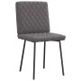 Sillas de comedor 4 unidades cuero sintético gris de , Sillas de comedor - Ref: Foro24-3315215, Precio: 168,57 €, Descuento: %