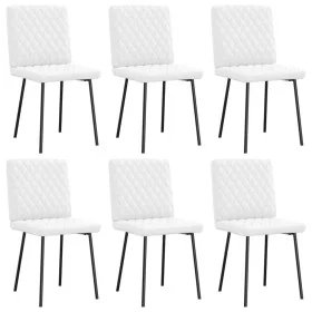 Sillas de comedor 6 uds cuero sintético blanco von , Essstühle - Ref: Foro24-3315489, Preis: 251,28 €, Rabatt: %