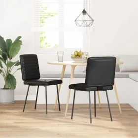 Sillas de comedor 2 unidades cuero sintético negro von , Essstühle - Ref: Foro24-4101171, Preis: 86,79 €, Rabatt: %
