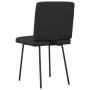 Sillas de comedor 2 unidades cuero sintético negro de , Sillas de comedor - Ref: Foro24-4101171, Precio: 86,78 €, Descuento: %