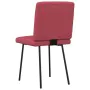 Sillas comedor 4 unidades cuero sintético rojo tinto by , dining chairs - Ref: Foro24-3315269, Price: 169,41 €, Discount: %