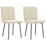 Sillas de comedor 2 unidades cuero sintético crema von , Essstühle - Ref: Foro24-4101167, Preis: 86,96 €, Rabatt: %