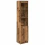 Aparador de madera vieja 37,5x35x180 cm Madera de ingeniería de , Aparadores - Ref: Foro24-861677, Precio: 84,13 €, Descuento: %