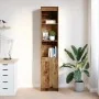 Aparador de madera vieja 37,5x35x180 cm Madera de ingeniería de , Aparadores - Ref: Foro24-861677, Precio: 84,13 €, Descuento: %