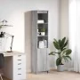 Aparador gris Sonoma 37,5x35x180 cm Madera de ingeniería von , Sideboards - Ref: Foro24-861675, Preis: 85,57 €, Rabatt: %