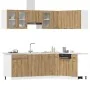 Set de muebles cocina 11 pzas madera ingeniería roble artesanal by , Kitchen cabinets - Ref: Foro24-3328576, Price: 661,14 €,...