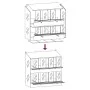 Nido para gallinas con 8 compartimentos plateado galvanizado de , Jaulas y habitáculos para animales pequeños - Ref: Foro24-8...