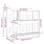 Nido para gallinas con 8 compartimentos plateado galvanizado de , Jaulas y habitáculos para animales pequeños - Ref: Foro24-8...