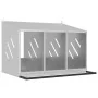 Nido para gallinas con 3 compartimentos plateado galvanizado by , Cages and habitats for small animals - Ref: Foro24-864346, ...