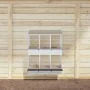 Nido para gallinas con 6 compartimentos plateado galvanizado by , Cages and habitats for small animals - Ref: Foro24-864352, ...