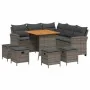 Juego de sofás de jardín en forma de L con cojines 6 pzas gris von , Gartensets - Ref: Foro24-3213541, Preis: 531,47 €, Rabat...