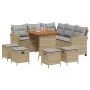 Juego de sofás de jardín en forma de L con cojines 6 pzas beige von , Gartensets - Ref: Foro24-3213543, Preis: 533,56 €, Raba...