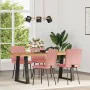 Sillas de comedor 4 unidades cuero sintético rosa von , Essstühle - Ref: Foro24-3315220, Preis: 168,59 €, Rabatt: %