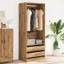 Armario de madera de ingeniería roble artesanal 80x50x200 cm von , Kleiderschränke - Ref: Foro24-3307755, Preis: 143,68 €, Ra...