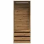 Armario de madera de ingeniería roble artesanal 80x50x200 cm von , Kleiderschränke - Ref: Foro24-3307755, Preis: 143,68 €, Ra...