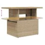 Set sofás jardín y cojines 7 pzas ratán sintético acacia beige by , Garden sets - Ref: Foro24-3327447, Price: 508,61 €, Disco...