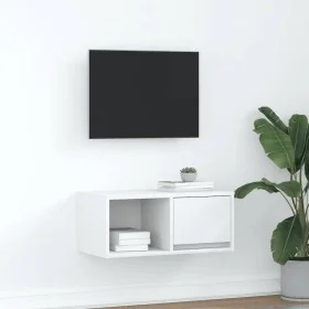 Mueble de TV de madera de ingeniería blanco 60x31x25,5 cm von , TV-Möbel - Ref: Foro24-861436, Preis: 42,13 €, Rabatt: %
