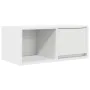 Mueble de TV de madera de ingeniería blanco 60x31x25,5 cm de , Muebles TV - Ref: Foro24-861436, Precio: 42,10 €, Descuento: %