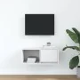 Mueble de TV de madera de ingeniería blanco 60x31x25,5 cm de , Muebles TV - Ref: Foro24-861436, Precio: 42,10 €, Descuento: %