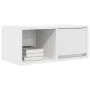 Mueble de TV de madera de ingeniería blanco 60x31x25,5 cm de , Muebles TV - Ref: Foro24-861436, Precio: 42,10 €, Descuento: %