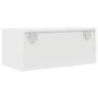 Mueble de TV de madera de ingeniería blanco 60x31x25,5 cm de , Muebles TV - Ref: Foro24-861436, Precio: 42,10 €, Descuento: %