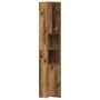 Juego de muebles de baño 4 piezas madera ingeniería envejecida von , Badezimmermöbel - Ref: Foro24-3328941, Preis: 237,77 €, ...