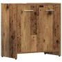 Juego de muebles de baño 4 piezas madera ingeniería envejecida von , Badezimmermöbel - Ref: Foro24-3328941, Preis: 237,77 €, ...