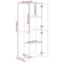 Armario archivador madera ingeniería roble marrón 60x32x153 cm von , Aktenschränke - Ref: Foro24-3276650, Preis: 95,29 €, Rab...