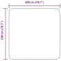 Alfombra peluda de pelo largo NAVARRA beige 200x200cm poliéster by , Rugs - Ref: Foro24-4102877, Price: 55,64 €, Discount: %