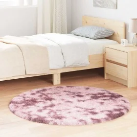 Alfombra de pelo largo NAVARRA rosa polvoriento 120x120 cm by , Rugs - Ref: Foro24-4102905, Price: 24,41 €, Discount: %