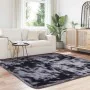 Alfombra de pelo largo NAVARRA gris oscuro 200x200 cm poliéster by , Rugs - Ref: Foro24-4102880, Price: 55,85 €, Discount: %