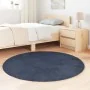 Alfombra de pelo largo NAVARRA azul marino 120x120 cm poliéster by , Rugs - Ref: Foro24-4102907, Price: 24,70 €, Discount: %