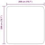 Alfombra de pelo largo NAVARRA gris claro 200x200 cm poliéster by , Rugs - Ref: Foro24-4102882, Price: 58,50 €, Discount: %