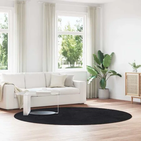 Alfombra peluda de pelo largo NAVARRA negra 240x240cm poliéster von , Teppiche - Ref: Foro24-4102926, Preis: 69,93 €, Rabatt: %
