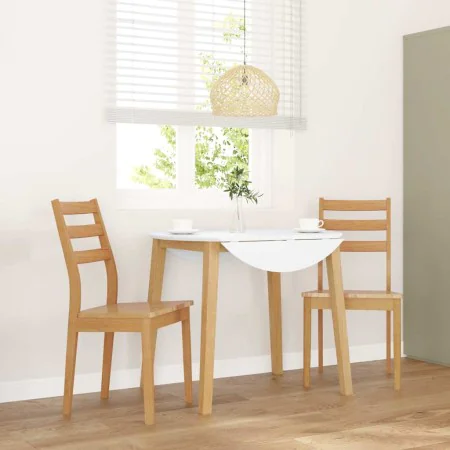 Sillas de comedor 2 uds madera maciza natural caucho von , Essstühle - Ref: Foro24-4102518, Preis: 137,61 €, Rabatt: %