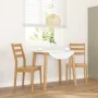 Sillas de comedor 2 uds madera maciza natural caucho von , Essstühle - Ref: Foro24-4102518, Preis: 137,61 €, Rabatt: %