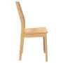 Sillas de comedor 2 uds madera maciza natural caucho von , Essstühle - Ref: Foro24-4102518, Preis: 137,61 €, Rabatt: %