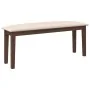 Banco 110 cm madera maciza marrón caucho von , Ess- und Küchenbänke - Ref: Foro24-4102601, Preis: 76,96 €, Rabatt: %