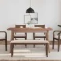 Banco 110 cm madera maciza marrón caucho von , Ess- und Küchenbänke - Ref: Foro24-4102601, Preis: 76,96 €, Rabatt: %
